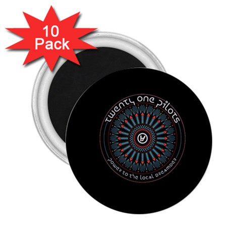 Twenty One Pilots Power To The Local Dreamder 2.25  Magnet (10 pack) from ArtsNow.com Front