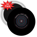 Twenty One Pilots Power To The Local Dreamder 3  Magnet (10 pack)