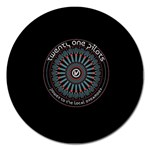 Twenty One Pilots Power To The Local Dreamder Magnet 5  (Round)