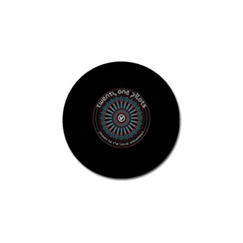 Twenty One Pilots Power To The Local Dreamder Golf Ball Marker (4 pack) from ArtsNow.com Front