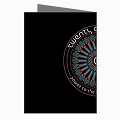 Twenty One Pilots Power To The Local Dreamder Greeting Cards (Pkg of 8) from ArtsNow.com Right