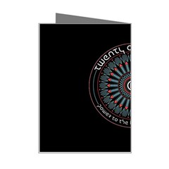 Twenty One Pilots Power To The Local Dreamder Mini Greeting Card from ArtsNow.com Right