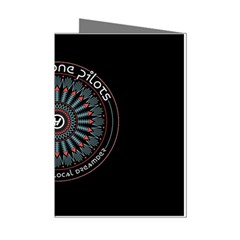 Twenty One Pilots Power To The Local Dreamder Mini Greeting Cards (Pkg of 8) from ArtsNow.com Left
