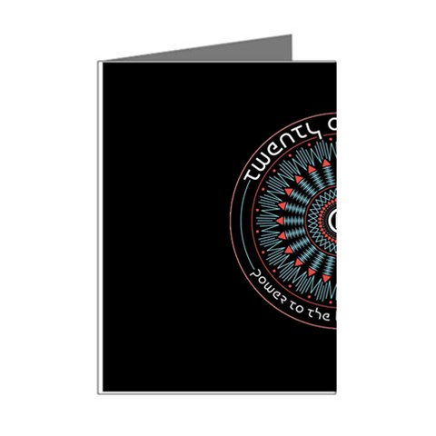 Twenty One Pilots Power To The Local Dreamder Mini Greeting Cards (Pkg of 8) from ArtsNow.com Right