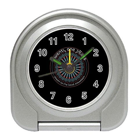 Twenty One Pilots Power To The Local Dreamder Travel Alarm Clock from ArtsNow.com Front