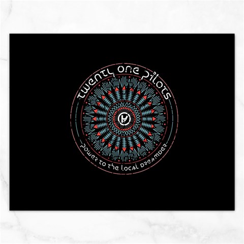 Twenty One Pilots Power To The Local Dreamder Jigsaw Puzzle (Rectangular) from ArtsNow.com Front