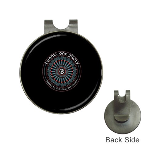 Twenty One Pilots Power To The Local Dreamder Golf Ball Marker Hat Clip from ArtsNow.com Front