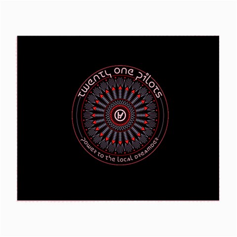 Twenty One Pilots Power To The Local Dreamder Small Glasses Cloth from ArtsNow.com Front