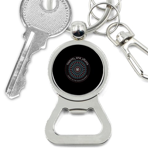 Twenty One Pilots Power To The Local Dreamder Bottle Opener Key Chain from ArtsNow.com Front