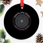 Twenty One Pilots Power To The Local Dreamder Round Ornament (Two Sides)
