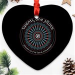 Twenty One Pilots Power To The Local Dreamder Heart Ornament (Two Sides)