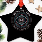 Twenty One Pilots Power To The Local Dreamder Star Ornament (Two Sides)