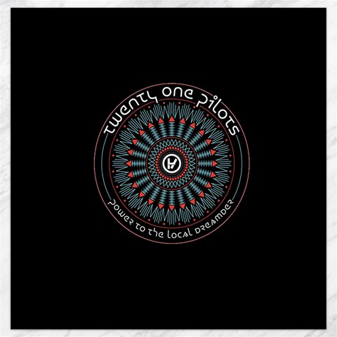 Twenty One Pilots Power To The Local Dreamder Canvas 12  x 12  from ArtsNow.com 11.4 x11.56  Canvas - 1