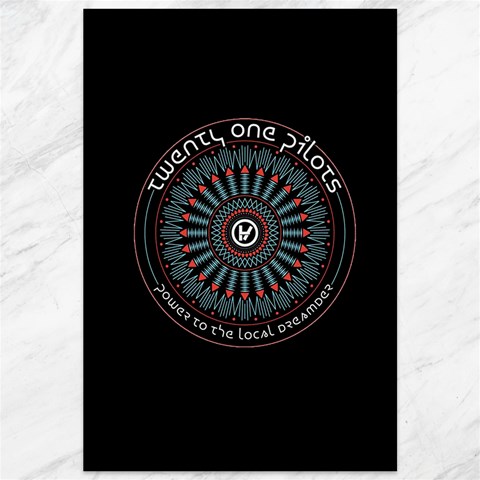 Twenty One Pilots Power To The Local Dreamder Canvas 12  x 18  from ArtsNow.com 11.88 x17.36  Canvas - 1