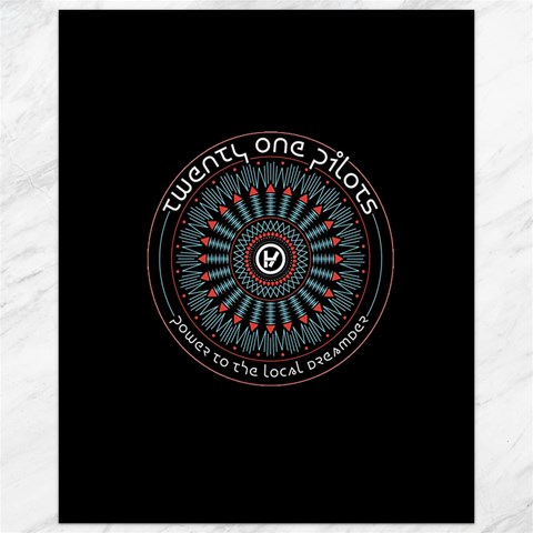 Twenty One Pilots Power To The Local Dreamder Canvas 16  x 20  from ArtsNow.com 15.75 x19.29  Canvas - 1