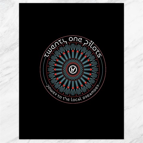 Twenty One Pilots Power To The Local Dreamder Canvas 18  x 24  from ArtsNow.com 17.8 x23.08  Canvas - 1