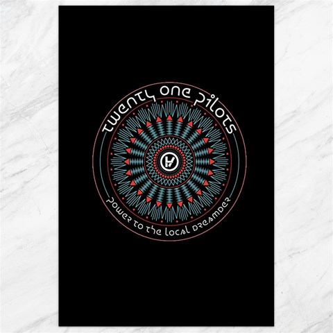 Twenty One Pilots Power To The Local Dreamder Canvas 24  x 36  from ArtsNow.com 23.35 x34.74  Canvas - 1