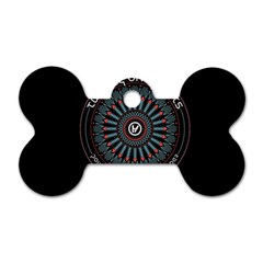 Twenty One Pilots Power To The Local Dreamder Dog Tag Bone (Two Sides) from ArtsNow.com Back