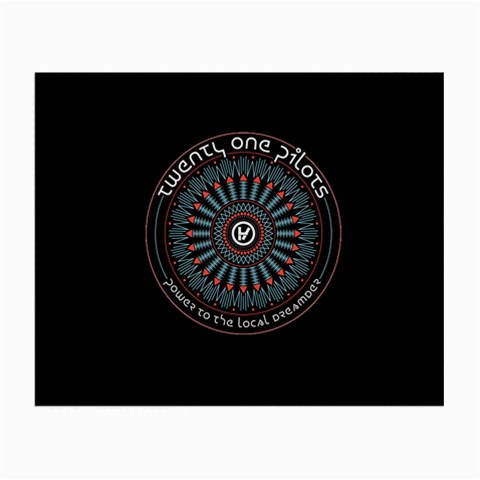 Twenty One Pilots Power To The Local Dreamder Small Glasses Cloth (2 Sides) from ArtsNow.com Front
