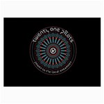 Twenty One Pilots Power To The Local Dreamder Large Glasses Cloth