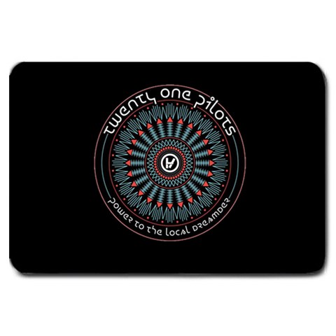 Twenty One Pilots Power To The Local Dreamder Large Doormat from ArtsNow.com 30 x20  Door Mat