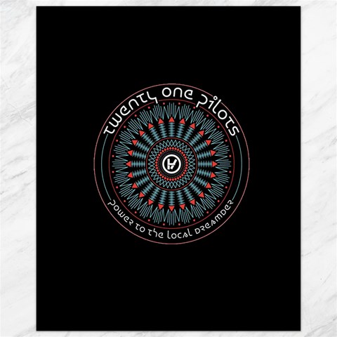Twenty One Pilots Power To The Local Dreamder Canvas 11  x 14  from ArtsNow.com 10.95 x13.48  Canvas - 1