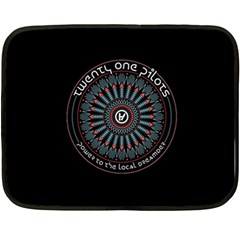 Twenty One Pilots Power To The Local Dreamder Double Sided Fleece Blanket (Mini) from ArtsNow.com 35 x27  Blanket Back