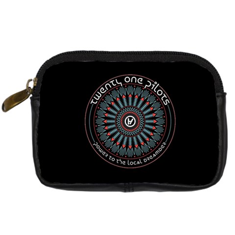 Twenty One Pilots Power To The Local Dreamder Digital Camera Leather Case from ArtsNow.com Front