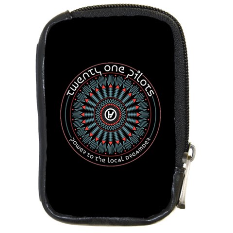 Twenty One Pilots Power To The Local Dreamder Compact Camera Leather Case from ArtsNow.com Front