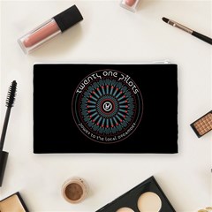 Twenty One Pilots Power To The Local Dreamder Cosmetic Bag (Medium) from ArtsNow.com Back