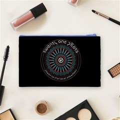 Twenty One Pilots Power To The Local Dreamder Cosmetic Bag (Medium) from ArtsNow.com Back