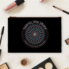 Twenty One Pilots Power To The Local Dreamder Cosmetic Bag (Large) from ArtsNow.com Front