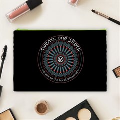 Twenty One Pilots Power To The Local Dreamder Cosmetic Bag (Large) from ArtsNow.com Front