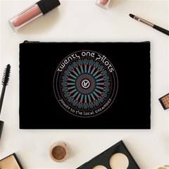 Twenty One Pilots Power To The Local Dreamder Cosmetic Bag (Large) from ArtsNow.com Front