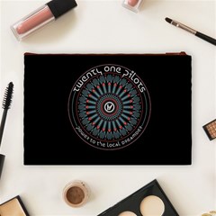 Twenty One Pilots Power To The Local Dreamder Cosmetic Bag (Large) from ArtsNow.com Back