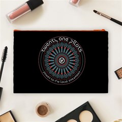 Twenty One Pilots Power To The Local Dreamder Cosmetic Bag (Large) from ArtsNow.com Back