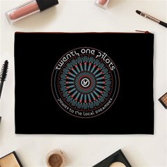 Twenty One Pilots Power To The Local Dreamder Cosmetic Bag (XL) from ArtsNow.com Back