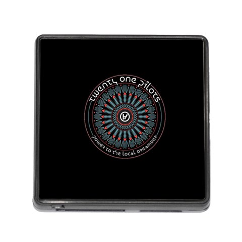 Twenty One Pilots Power To The Local Dreamder Memory Card Reader (Square) from ArtsNow.com Front