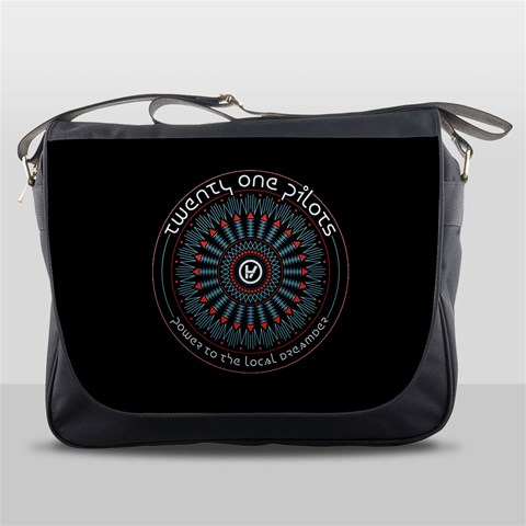 Twenty One Pilots Power To The Local Dreamder Messenger Bag from ArtsNow.com Front