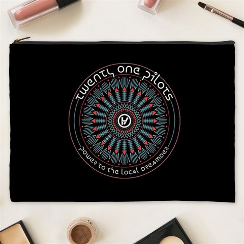 Twenty One Pilots Power To The Local Dreamder Cosmetic Bag (XXXL) from ArtsNow.com Front