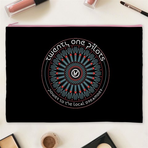 Twenty One Pilots Power To The Local Dreamder Cosmetic Bag (XXXL) from ArtsNow.com Front