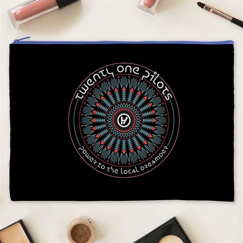 Twenty One Pilots Power To The Local Dreamder Cosmetic Bag (XXXL) from ArtsNow.com Front