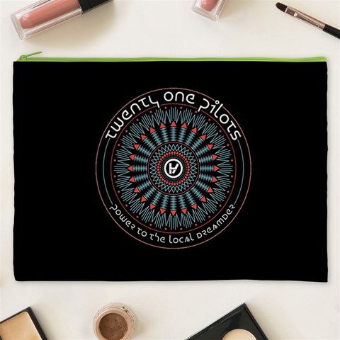 Twenty One Pilots Power To The Local Dreamder Cosmetic Bag (XXXL) from ArtsNow.com Front