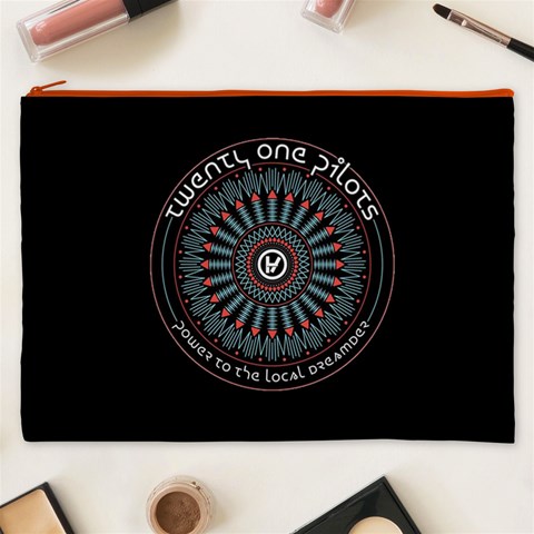 Twenty One Pilots Power To The Local Dreamder Cosmetic Bag (XXXL) from ArtsNow.com Front