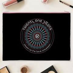 Twenty One Pilots Power To The Local Dreamder Cosmetic Bag (XXXL) from ArtsNow.com Back