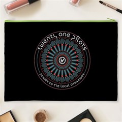 Twenty One Pilots Power To The Local Dreamder Cosmetic Bag (XXXL) from ArtsNow.com Back