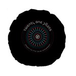 Twenty One Pilots Power To The Local Dreamder Standard 15  Premium Round Cushion 