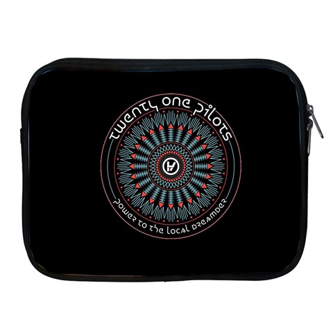 Twenty One Pilots Power To The Local Dreamder Apple iPad 2/3/4 Zipper Case from ArtsNow.com Front