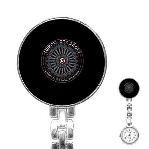 Twenty One Pilots Power To The Local Dreamder Stainless Steel Nurses Watch from ArtsNow.com Front