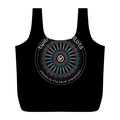 Twenty One Pilots Power To The Local Dreamder Full Print Recycle Bag (L) from ArtsNow.com Front